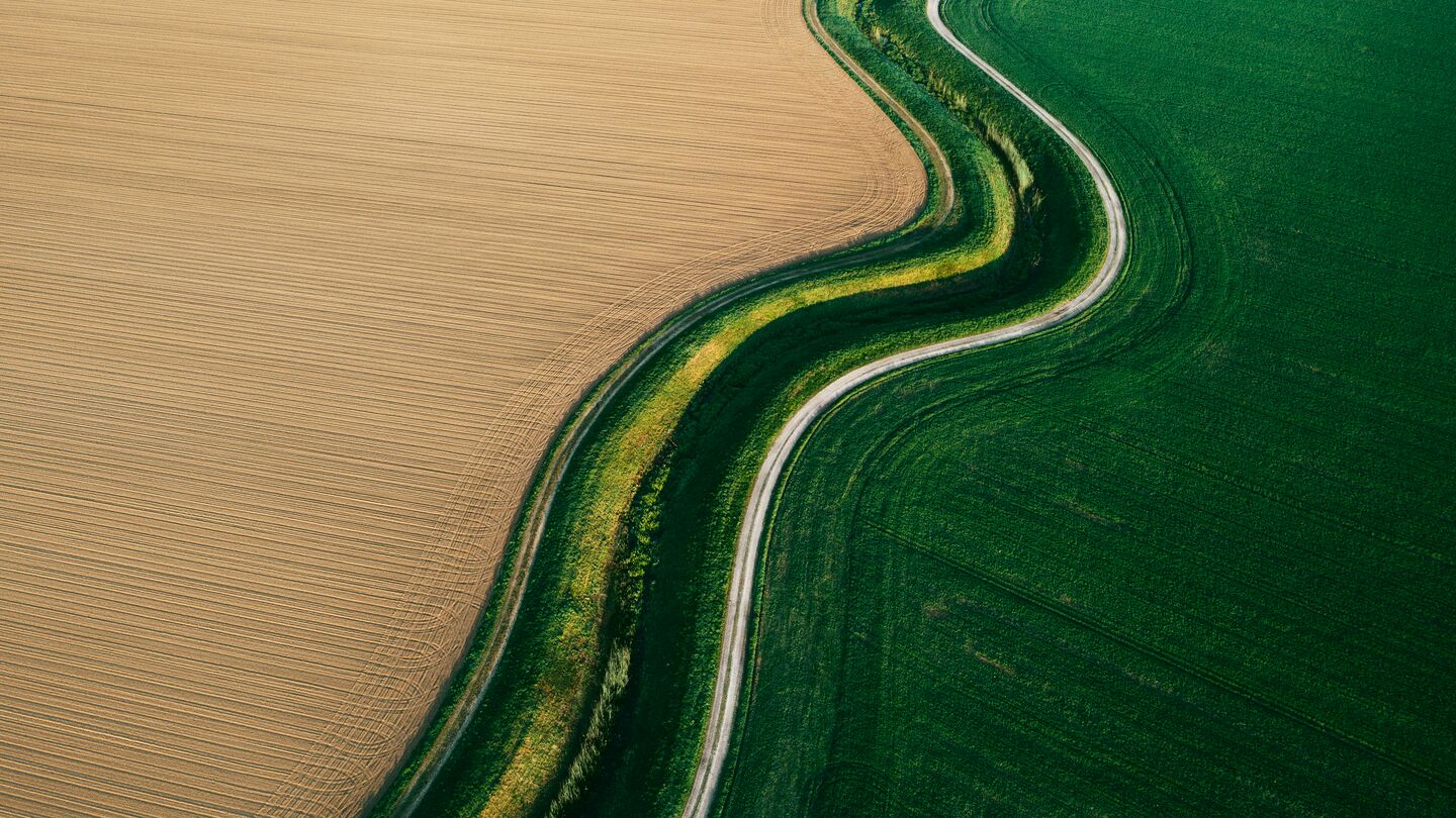 Road from above