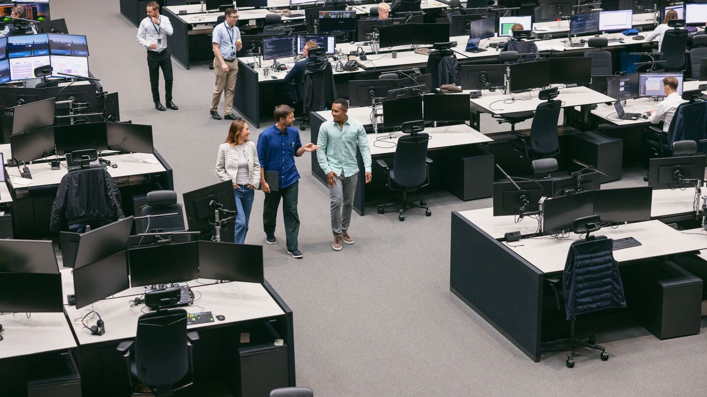 Trading floor